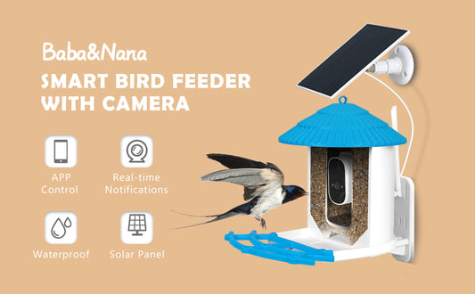 Baba & NaNa WiFi Bird Feeder Camera - Enhancing Bird Feeding with WiFi Connectivity