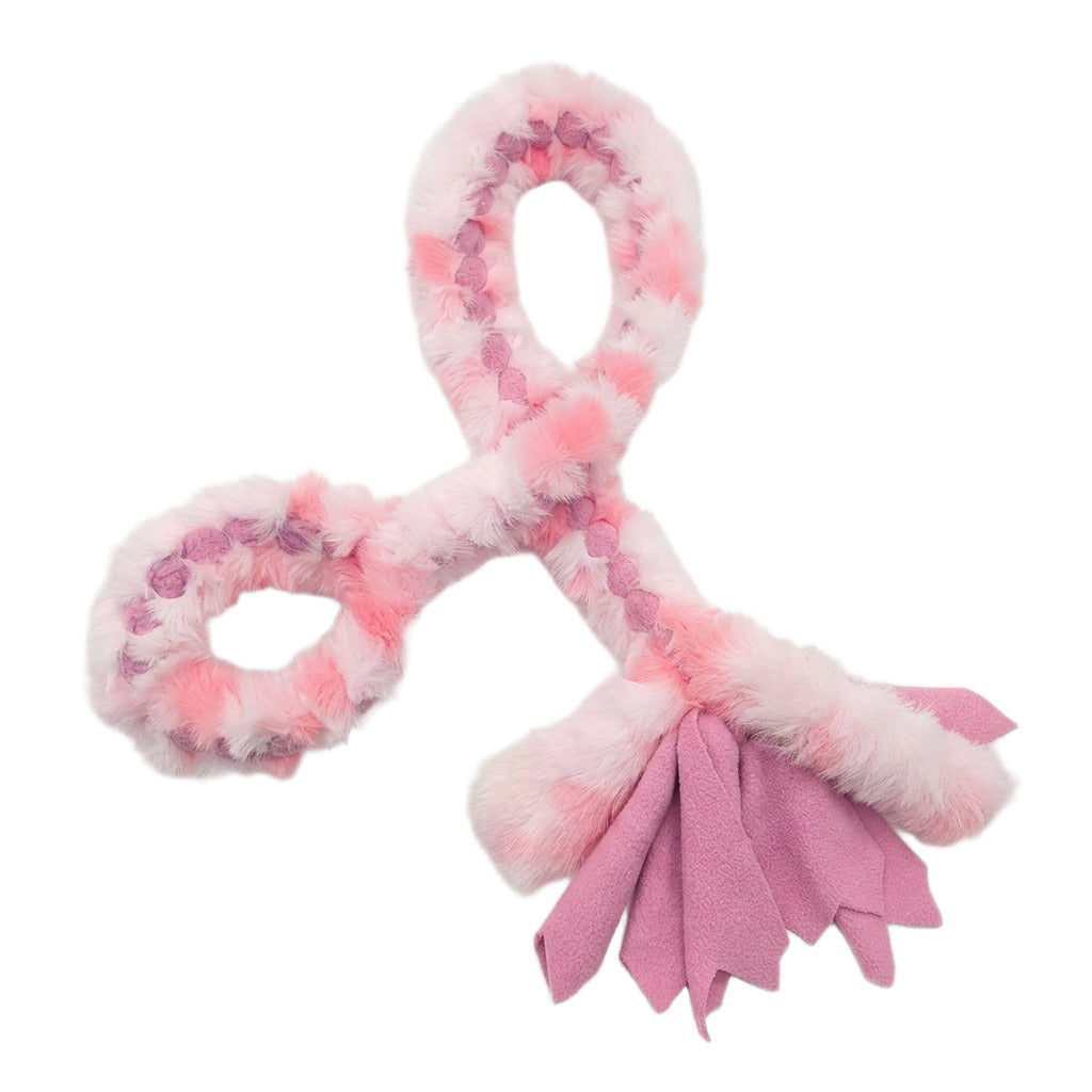 Braided Fleece Tug of War Dog Toy- Faux Fur Style